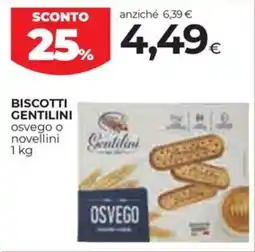 Coop Biscotti GENTILINI offerta