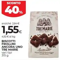 Coop Biscotti frollini ancora uno TRE MARIE offerta
