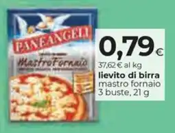 Coop Lievito di birra mastro fornaio 3 buste PANEANGELI offerta