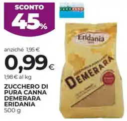 Coop Zucchero di pura canna demerara ERIDANIA offerta