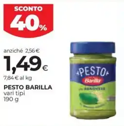 Coop Pesto BARILLA offerta