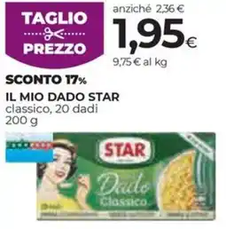 Coop Il mio dado STAR offerta