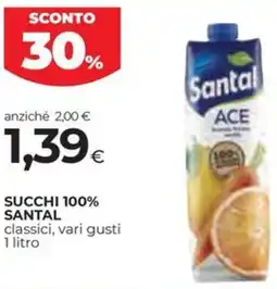 Coop Succhi 100% SANTAL offerta