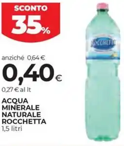 Coop Acqua minerale naturale ROCCHETTA offerta