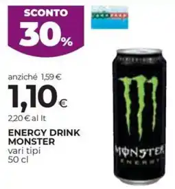 Coop Energy drink MONSTER offerta