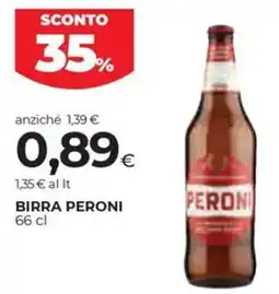 Coop Birra PERONI offerta