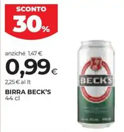 Coop Birra BECK'S offerta