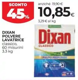 Coop DIXAN polvere lavatrice offerta