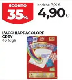 Coop L'acchiappacolore GREY 40 fogli offerta