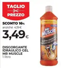 Coop Disgorgante idraulico gel MR MUSCLE offerta