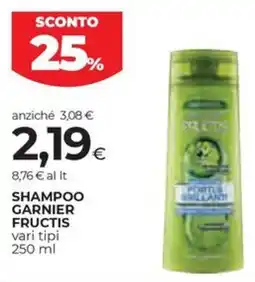 Coop Shampoo GARNIER FRUCTIS offerta