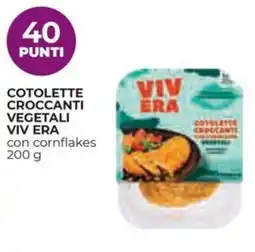 Coop Cotolette croccanti vegetali VIV ERA offerta