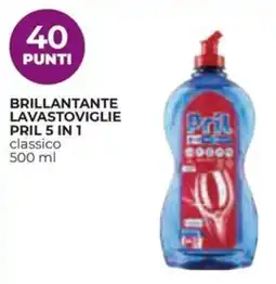 Coop Brillantante lavastoviglie PRIL 5 IN 1 classico offerta