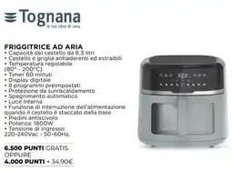Coop Tognana friggitrice ad aria offerta