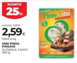 Coop Mini pinsa PINSAMI offerta