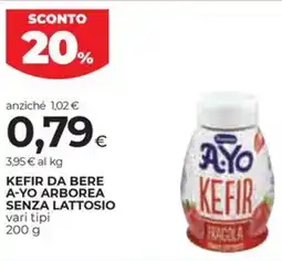 Coop Kefir da bere a-yo arborea senza lattosio offerta