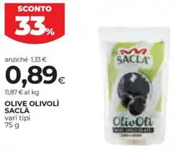 Coop Olive olivolì SACLÀ offerta