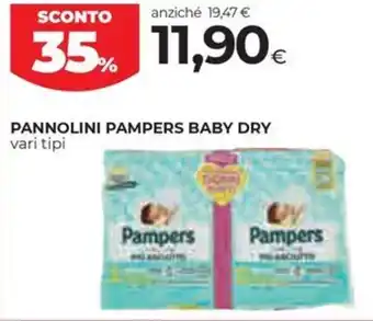 Coop Pannolini PAMPERS BABY DRY offerta