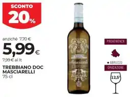 Coop Trebbiano DOC MASCIARELLI offerta