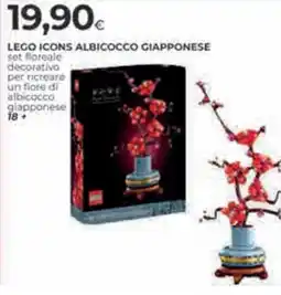 Coop Lego icons albicocco giapponese offerta