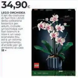 Coop Lego orchidea offerta