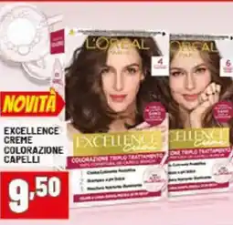 Risparmio Casa Excellence creme colorazione capelli LOREAL offerta