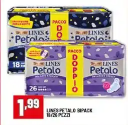 Risparmio Casa Lines petalo bipack 18/26 pezzi offerta