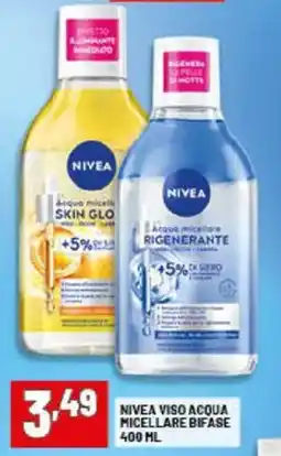 Risparmio Casa Nivea viso acqua micellare bifase offerta