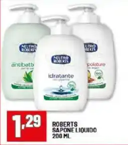 Risparmio Casa Roberts sapone liquido offerta