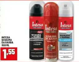 Risparmio Casa Intesa schiuma da barba offerta