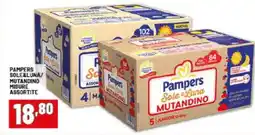 Risparmio Casa Pampers sole&luna/ mutandino offerta