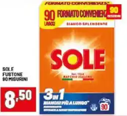 Risparmio Casa Sole fustone 90 misurini offerta