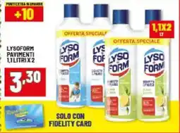 Risparmio Casa Lysoform pavimenti offerta