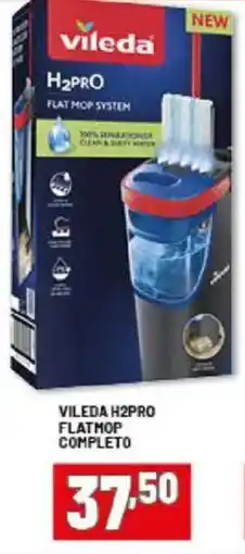 Risparmio Casa Vileda H2PRO Flatmop Completo offerta