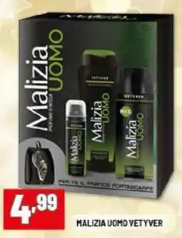 Risparmio Casa Malizia uomo vetyver offerta