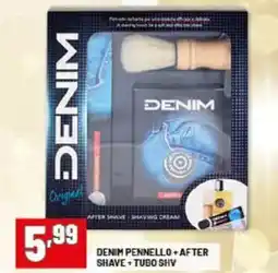 Risparmio Casa Denim pennello+after shave + tubo shv offerta