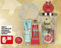 Risparmio Casa Sweet holiday con bicchiere confezione regalo offerta