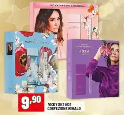 Risparmio Casa Vicky set EDT confezione regalo offerta