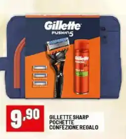 Risparmio Casa Gillette sharp pochette confezione regalo offerta