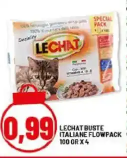 Risparmio Casa Lechat buste italiane flowpack offerta