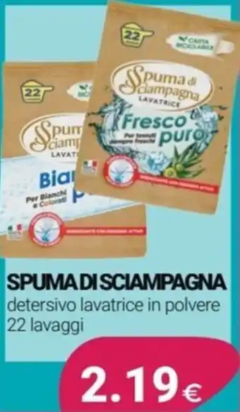 Tigotà SPUMA DI SCIAMPAGNA detersivo lavatrice in polvere offerta