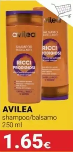 Tigotà AVILEA shampoo/balsamo offerta