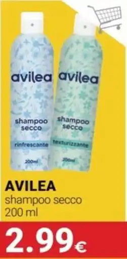 Tigotà AVILEA shampoo secco offerta