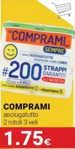 Tigotà COMPRAMI asciugatutto offerta