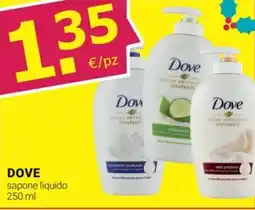 Tigotà DOVE sapone liquido offerta