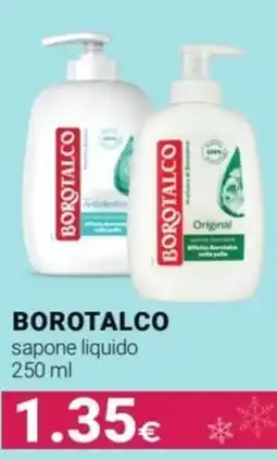 Tigotà BOROTALCO sapone liquido offerta