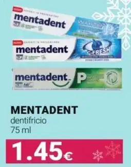 Tigotà MENTADENT dentifricio offerta