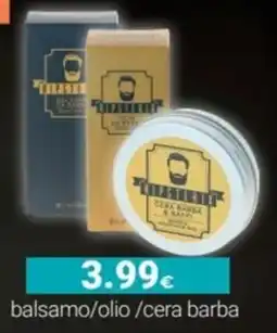 Tigotà HIPSTERIX balsamo/olio/cera barba offerta