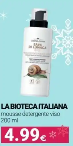 Tigotà LABIOTECA ITALIANA mousse detergente viso offerta