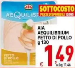 Iper Triscount Aia aequilibrium petto di pollo offerta
